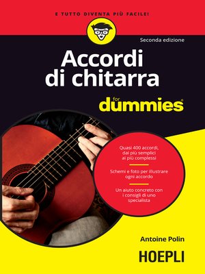 cover image of Accordi di chitarra for dummies